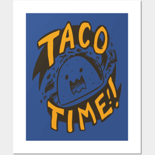 taco time Posters and Art